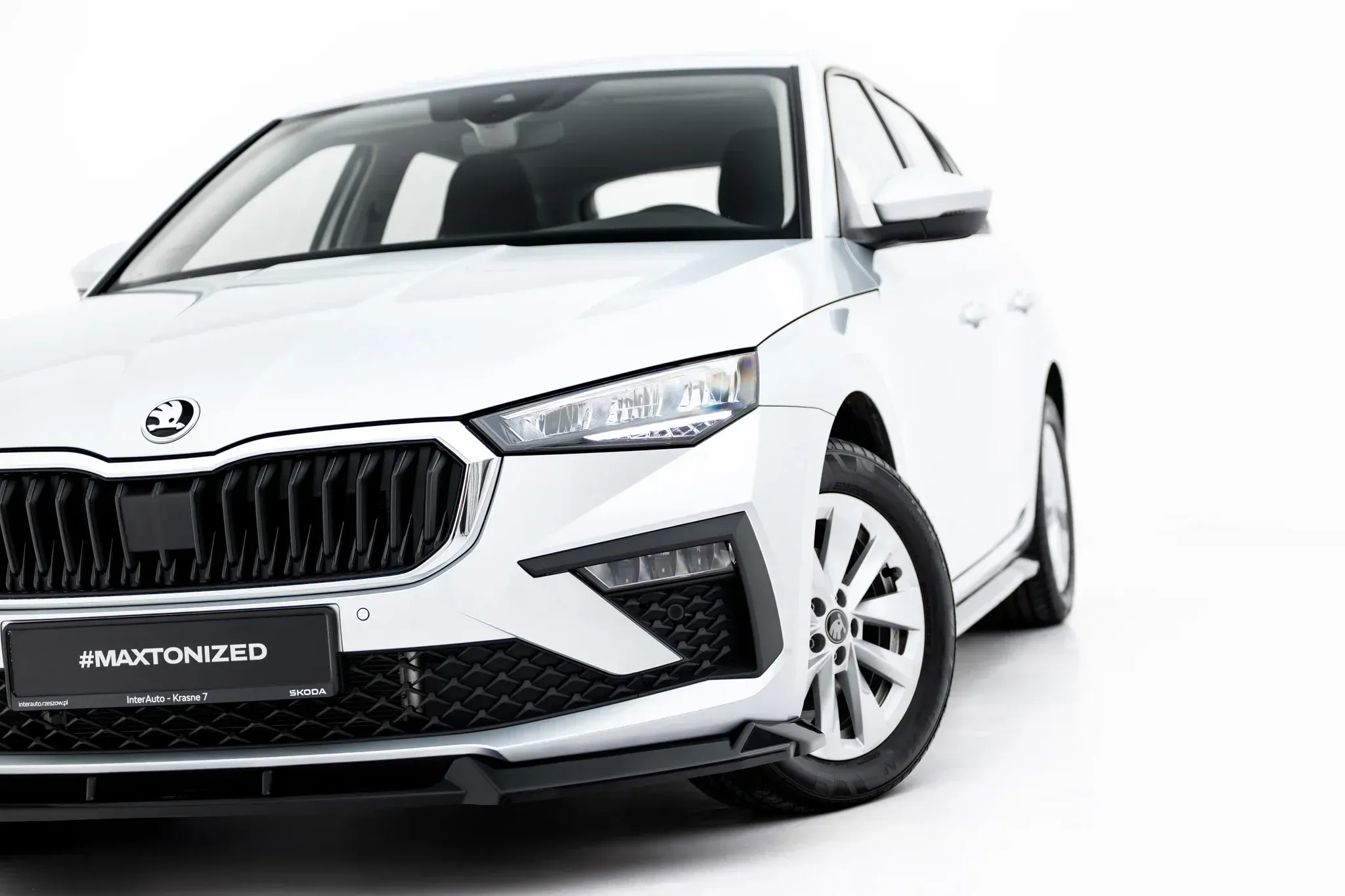 Frontspoiler Skoda Scala I Facelift 2023 -> | Glossy Black Edition – bilde 2