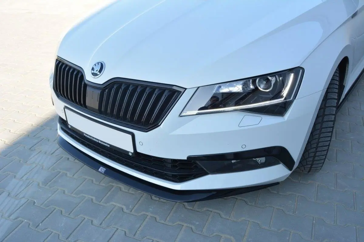 Frontspoiler Skoda Superb III 2015 - 2019 | V.1 Glossy Black Edition