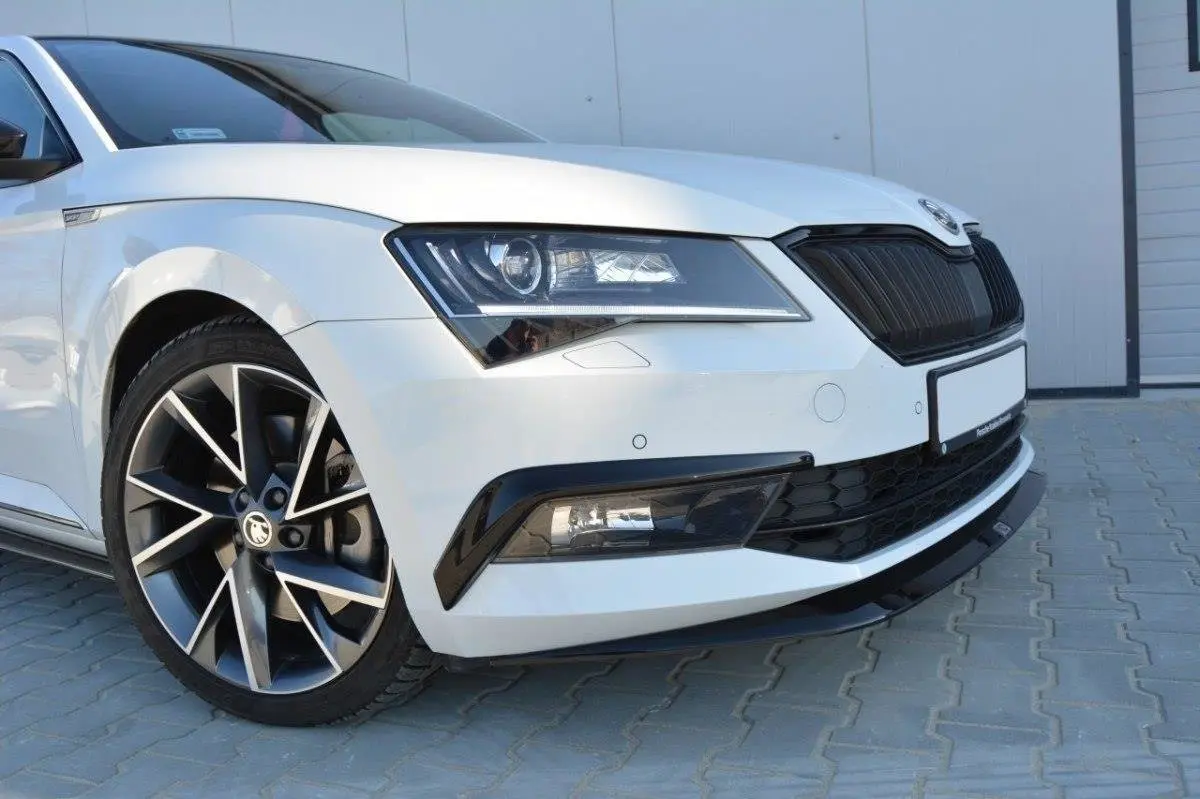 Frontspoiler Skoda Superb III 2015 - 2019 | V.1 Glossy Black Edition – bilde 2