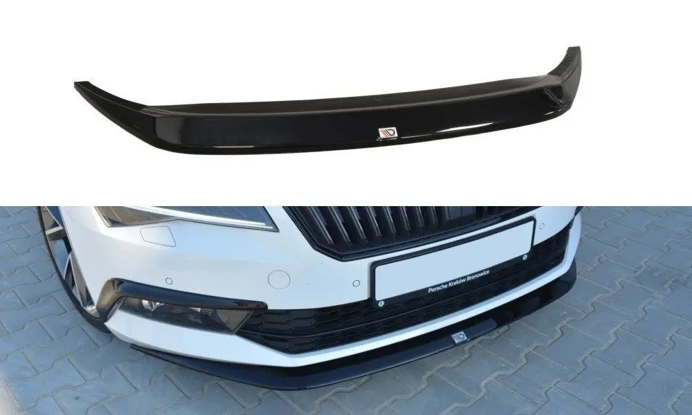 Frontspoiler Skoda Superb III 2015 - 2019 | V.1 Glossy Black Edition – bilde 3