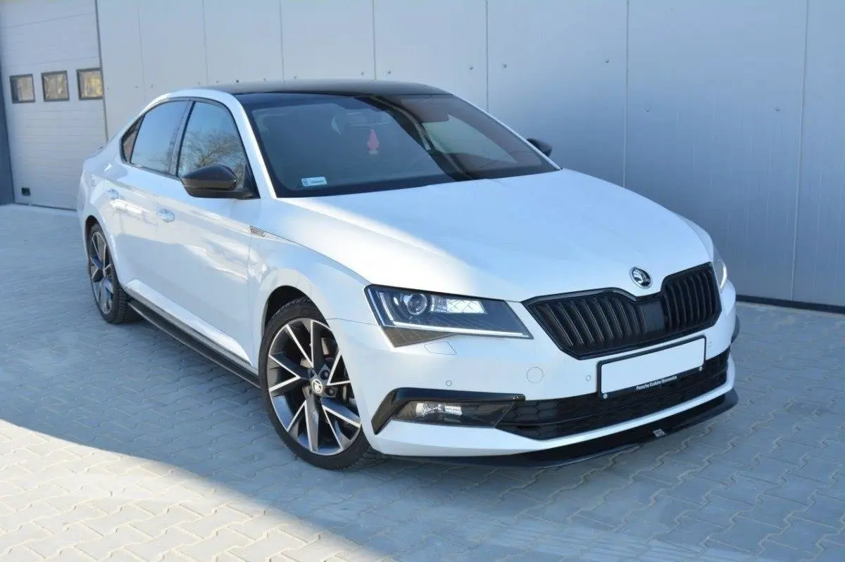 Frontspoiler Skoda Superb III 2015 - 2019 | V.1 Glossy Black Edition – bilde 5