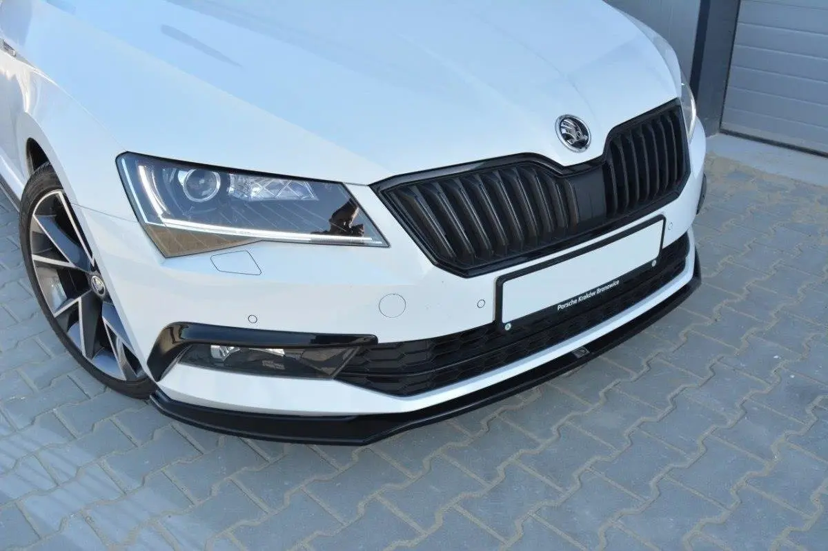 Frontspoiler Skoda Superb III 2015 - 2019 | V.2 Glossy Black Edition