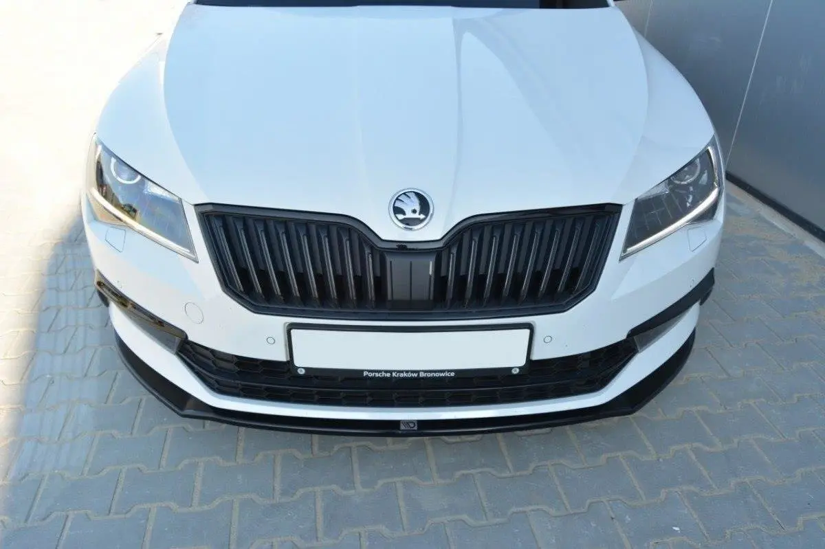 Frontspoiler Skoda Superb III 2015 - 2019 | V.2 Glossy Black Edition – bilde 3