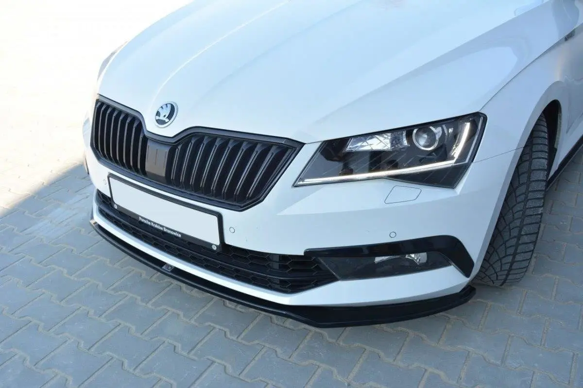 Frontspoiler Skoda Superb III 2015 - 2019 | V.2 Glossy Black Edition – bilde 4