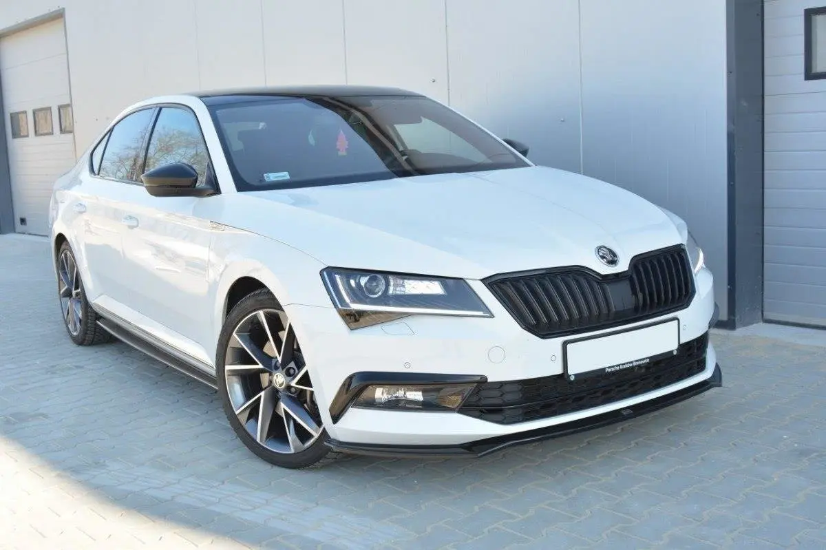 Frontspoiler Skoda Superb III 2015 - 2019 | V.2 Glossy Black Edition – bilde 5