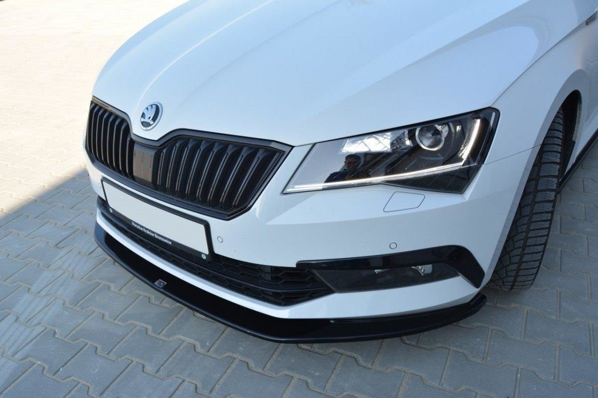 Frontspoiler Skoda Superb III 2015 - 2019 | V.3 Glossy Black Edition