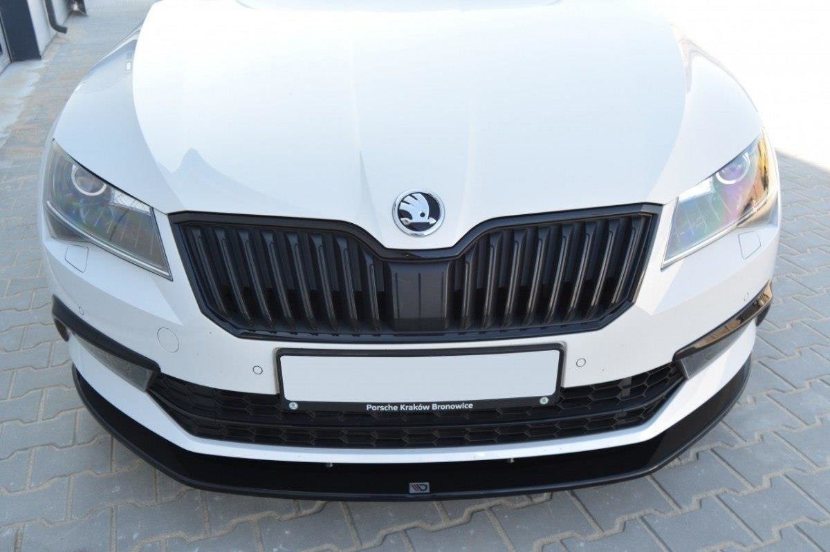 Frontspoiler Skoda Superb III 2015 - 2019 | V.3 Glossy Black Edition – bilde 4