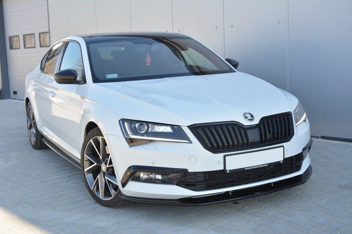 Frontspoiler Skoda Superb III 2015 - 2019 | V.3 Glossy Black Edition – bilde 5
