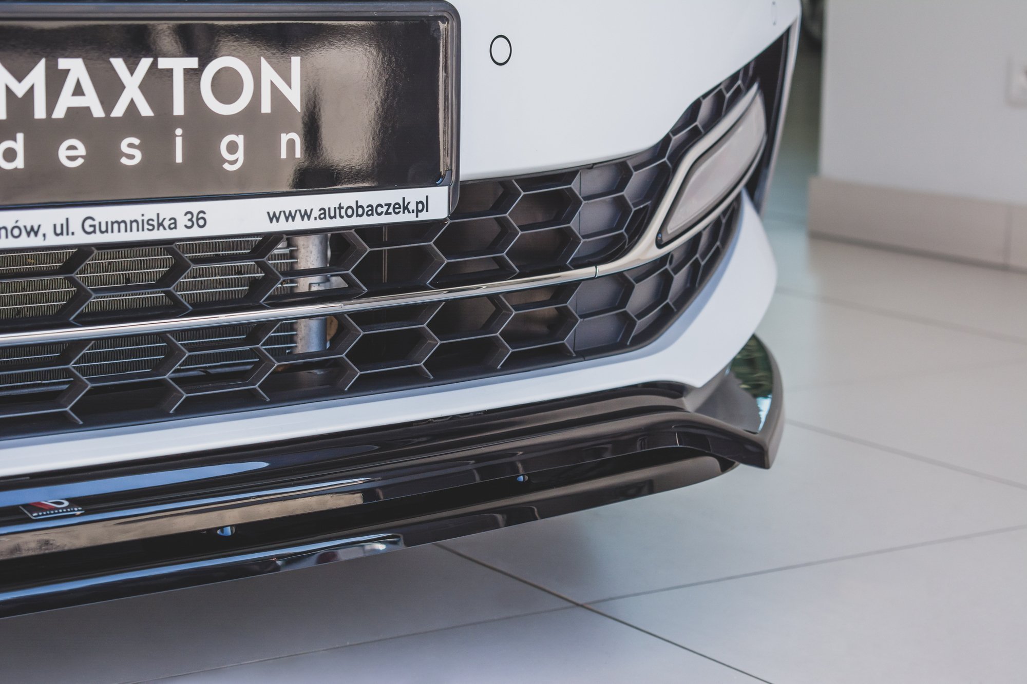Frontspoiler Skoda Superb III Facelift 2019 - 2024 | V.3 Glossy Black Edition – bilde 2