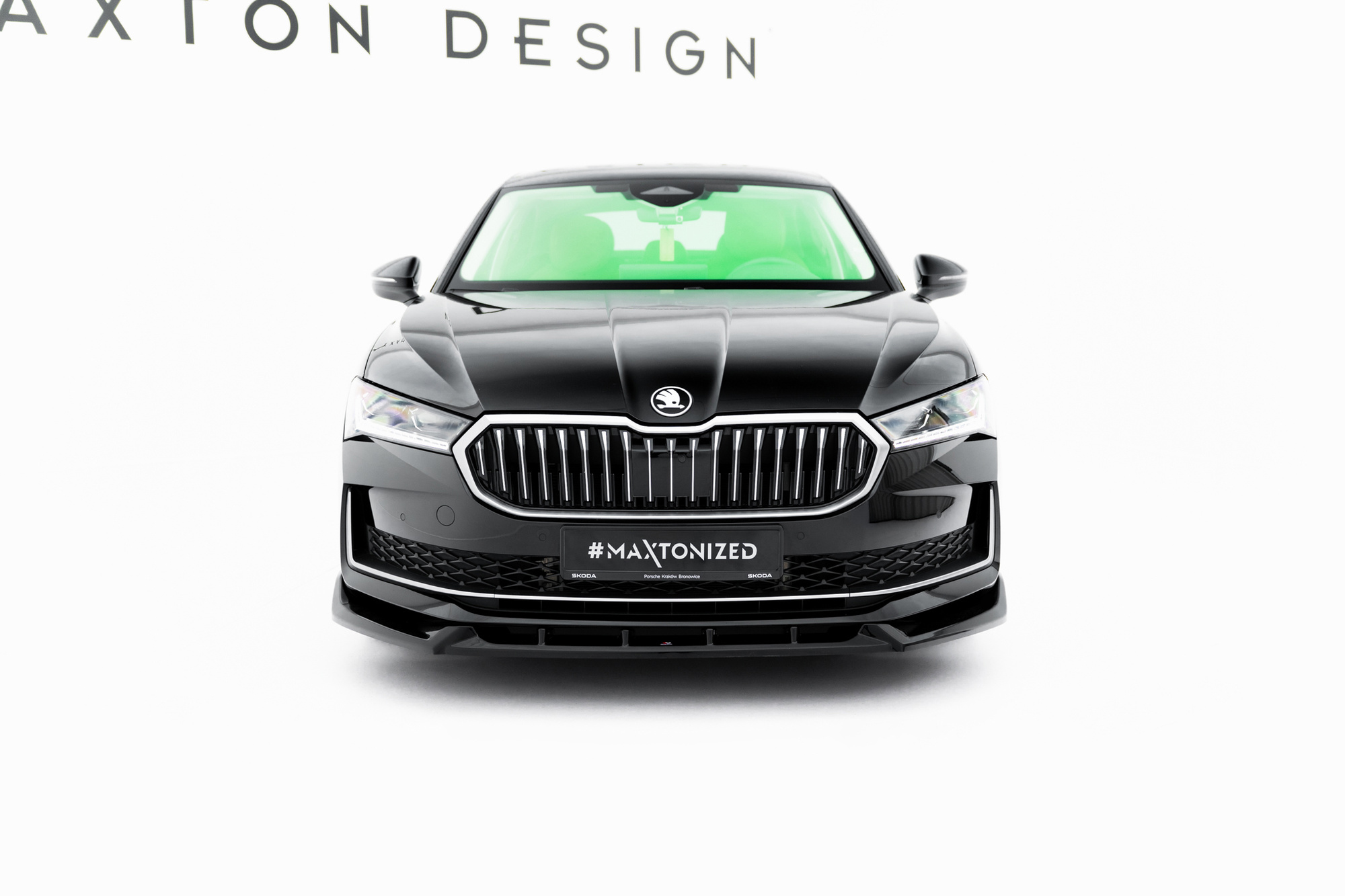 Frontspoiler Skoda Superb IV 2024 -> | Sport Glossy Black Edition V2 – bilde 2