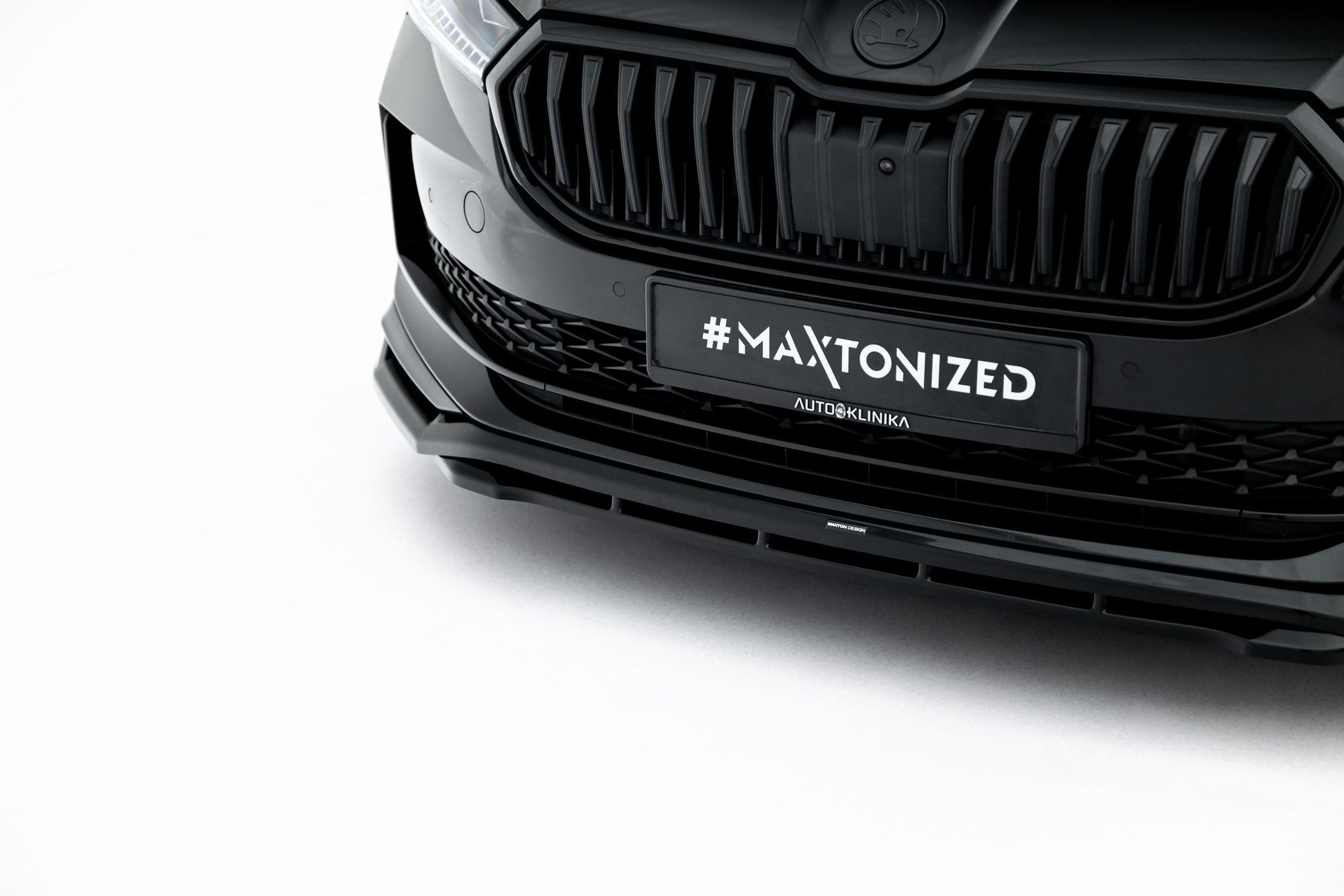 Frontspoiler Skoda Superb Sportline IV 2023 ->  | Glossy Black Edition V1 – bilde 6