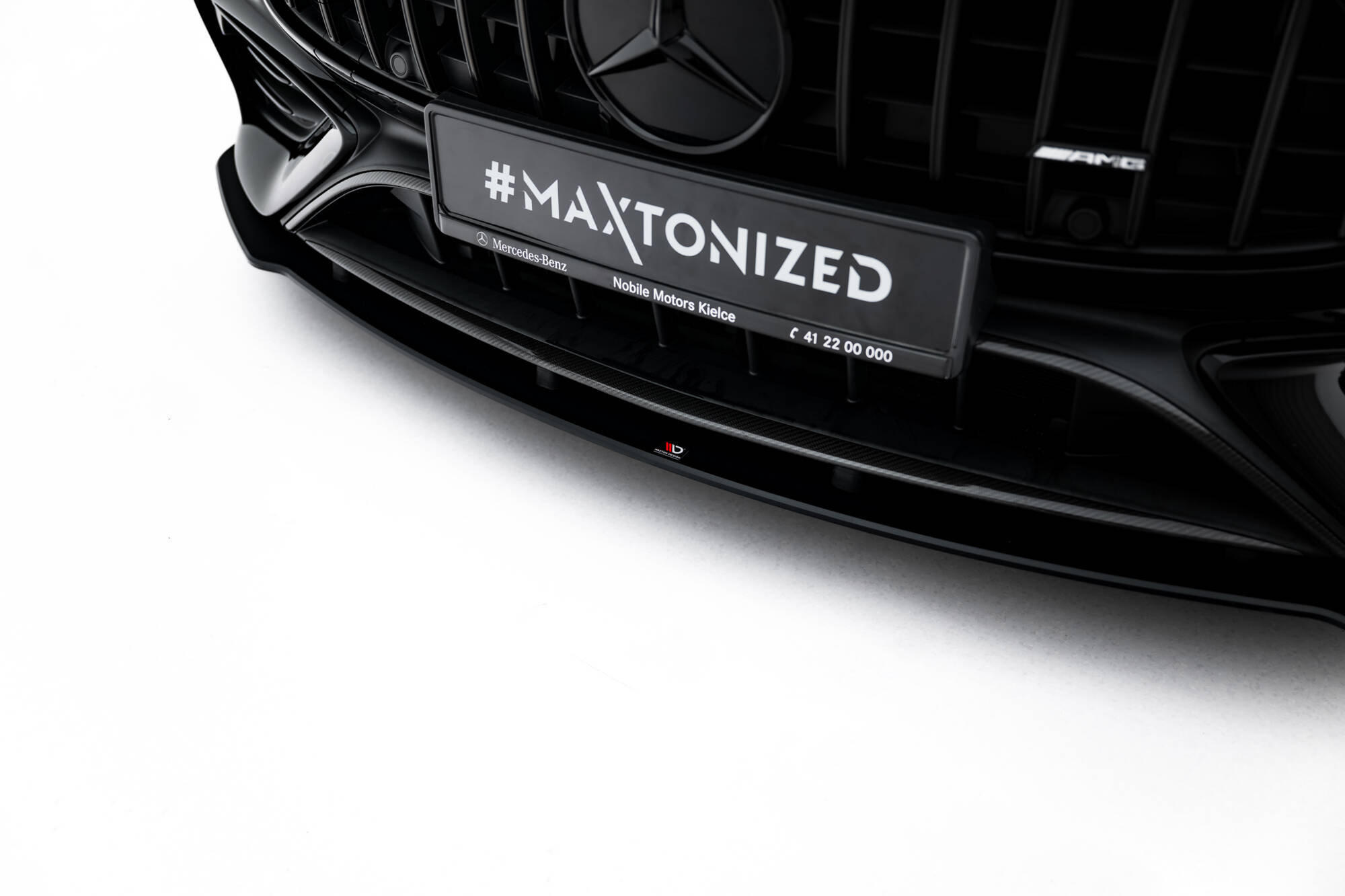 Frontspoiler Street Pro Mercedes-AMG CLE 53 (C236) 2023 -> | Sport Glossy Black Edition – bilde 3