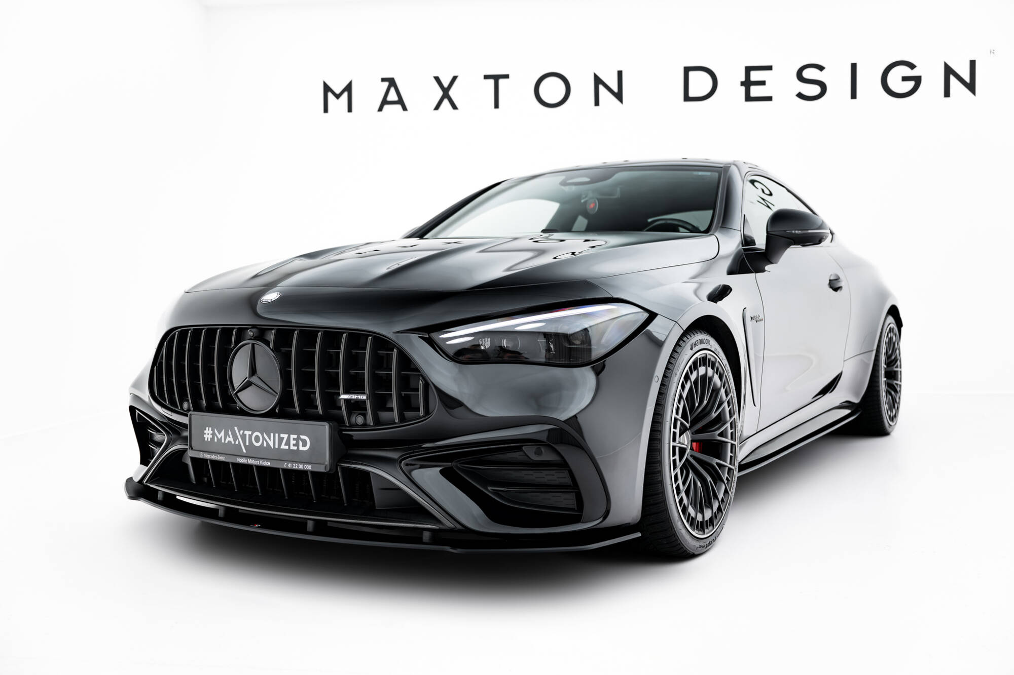 Frontspoiler Street Pro Mercedes-AMG CLE 53 (C236) 2023 -> | Sport Glossy Black Edition – bilde 4