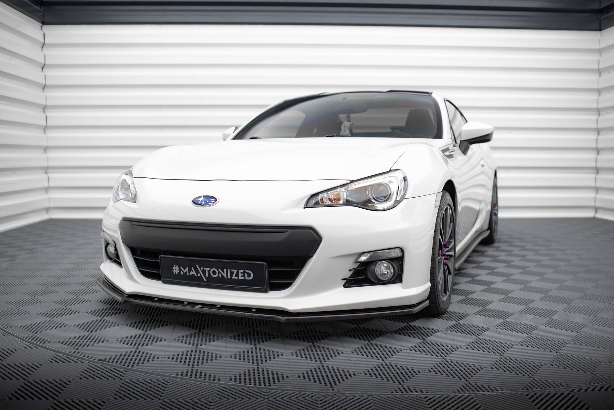 Frontspoiler Subaru BRZ I 2012 - 2016 | Sport Glossy Black Edition V4