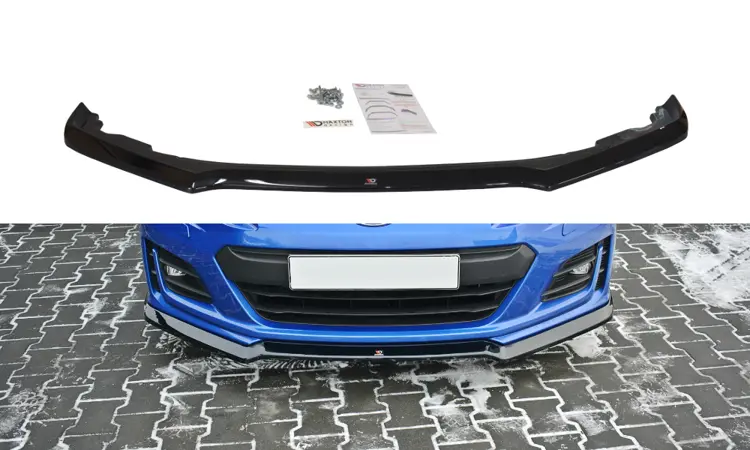 Frontspoiler Subaru BRZ I Facelift 2017-2020 | V.2 Glossy Black  Edition – bilde 2