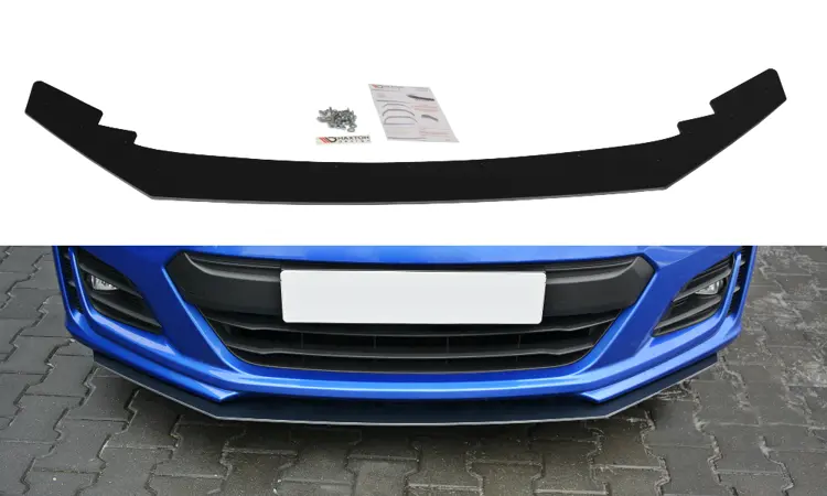Frontspoiler Subaru BRZ I Facelift 2017-2020 | V.2 Racing Black Edition – bilde 2