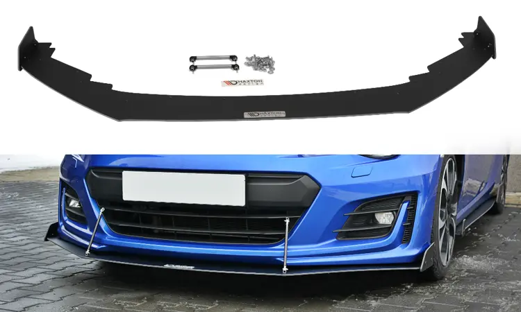Frontspoiler Subaru BRZ I Facelift 2017-2020 | V.3 Racing Black Edition – bilde 3
