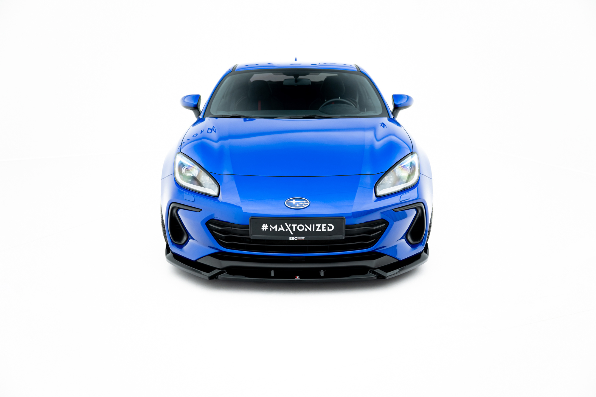 Frontspoiler Subaru BRZ II 2021 -> | V1 Sport Glossy Black Edition – bilde 2