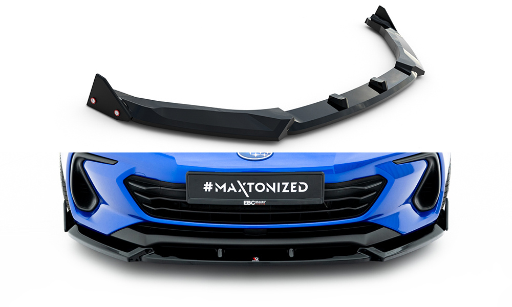 Frontspoiler Subaru BRZ II 2021 -> | V1 Sport Glossy Black Edition