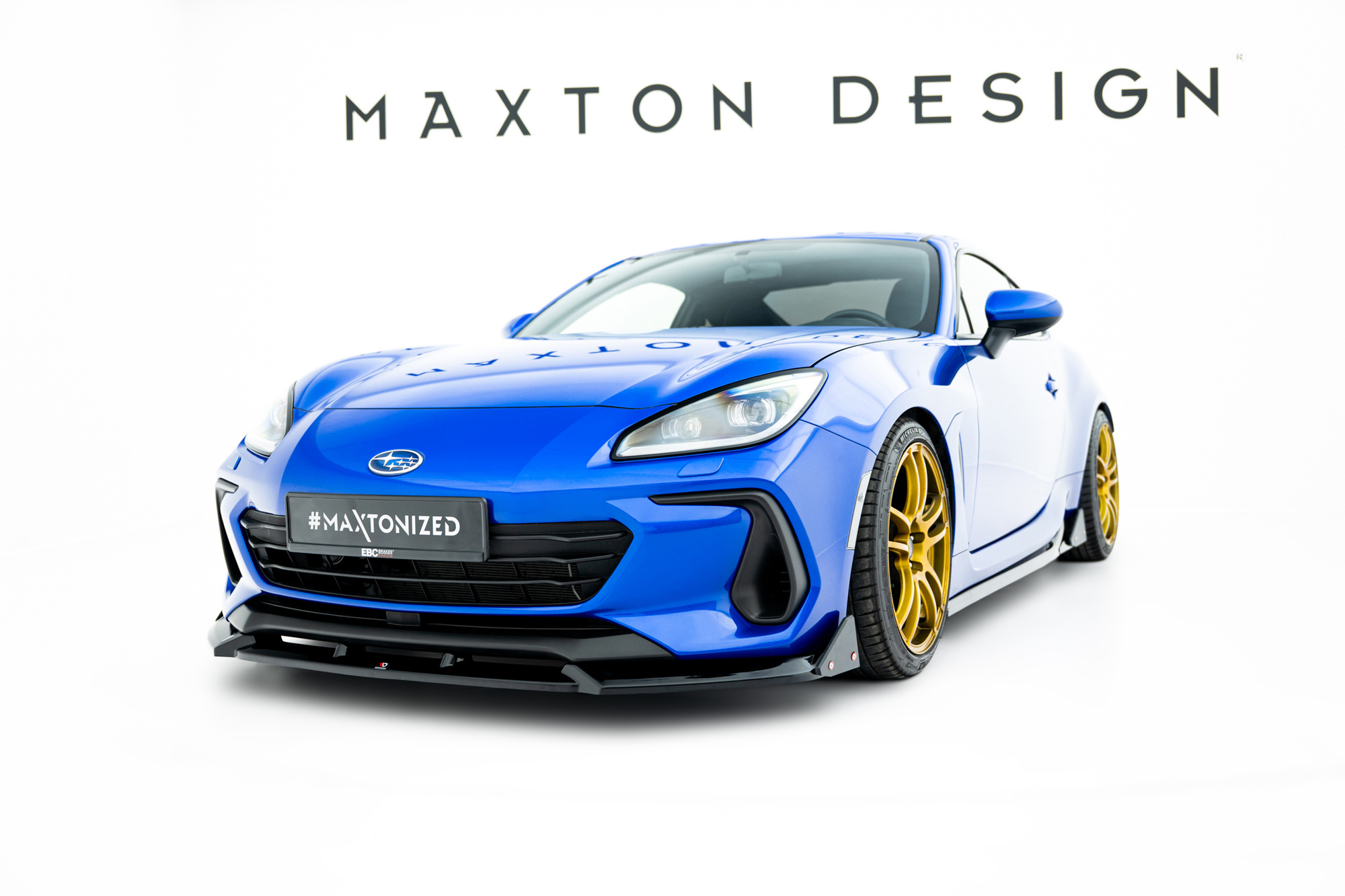 Frontspoiler Subaru BRZ II 2021 -> | V1 Sport Glossy Black Edition – bilde 2