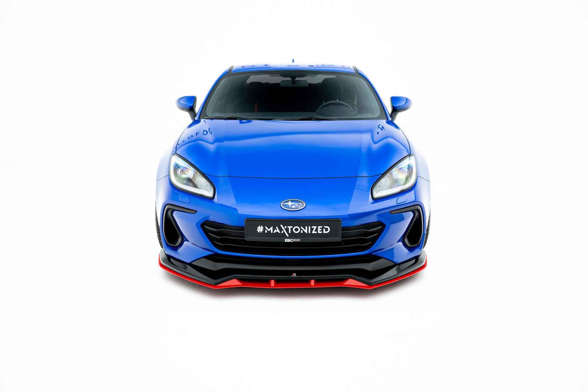 Frontspoiler Subaru BRZ II 2021 -> | V2 Sport Glossy Black Edition – bilde 2