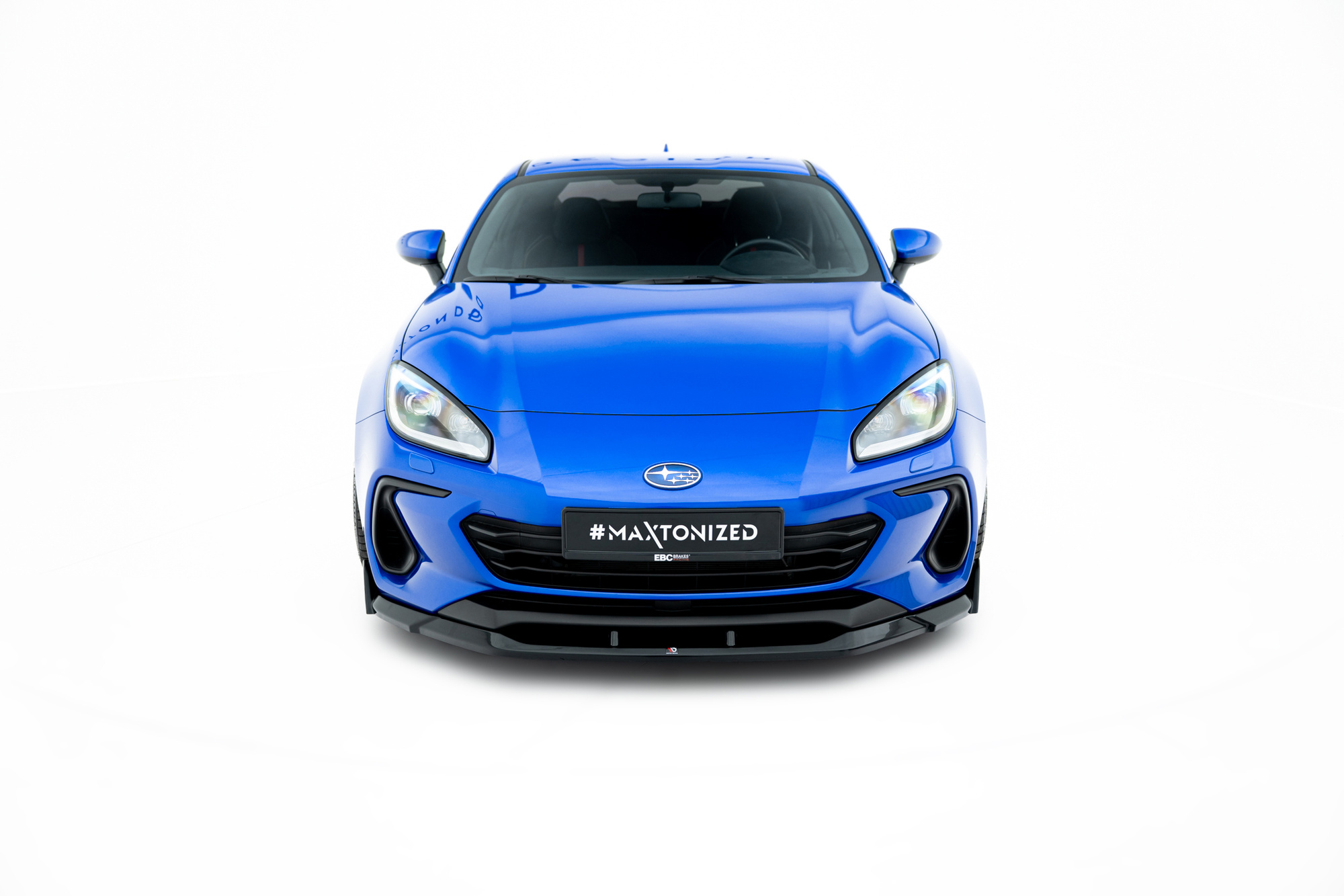 Frontspoiler Subaru BRZ II 2021 -> | V3 Sport Glossy Black Edition – bilde 2