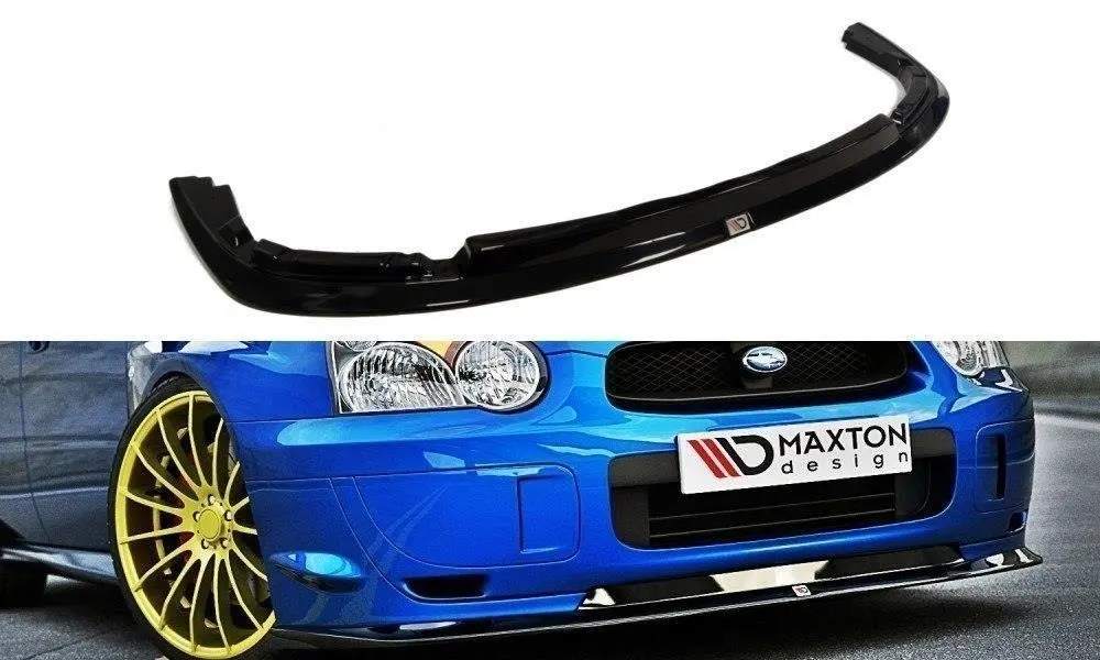 Frontspoiler Subaru Impreza II WRX STI (Blobeye) 2003-2006 | Glossy Black Edition – bilde 2