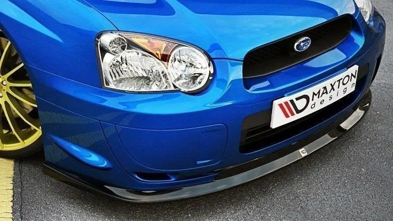 Frontspoiler Subaru Impreza II WRX STI (Blobeye) 2003-2006 | Glossy Black Edition Image 1