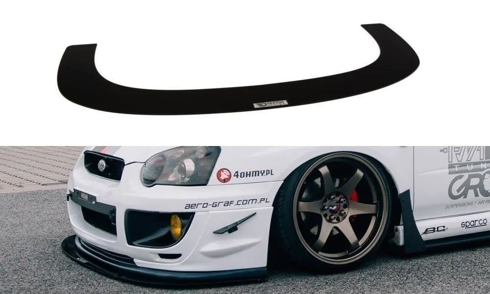 Frontspoiler Subaru Impreza II WRX STI (Blobeye) 2003-2006 | Racing Black Edition
