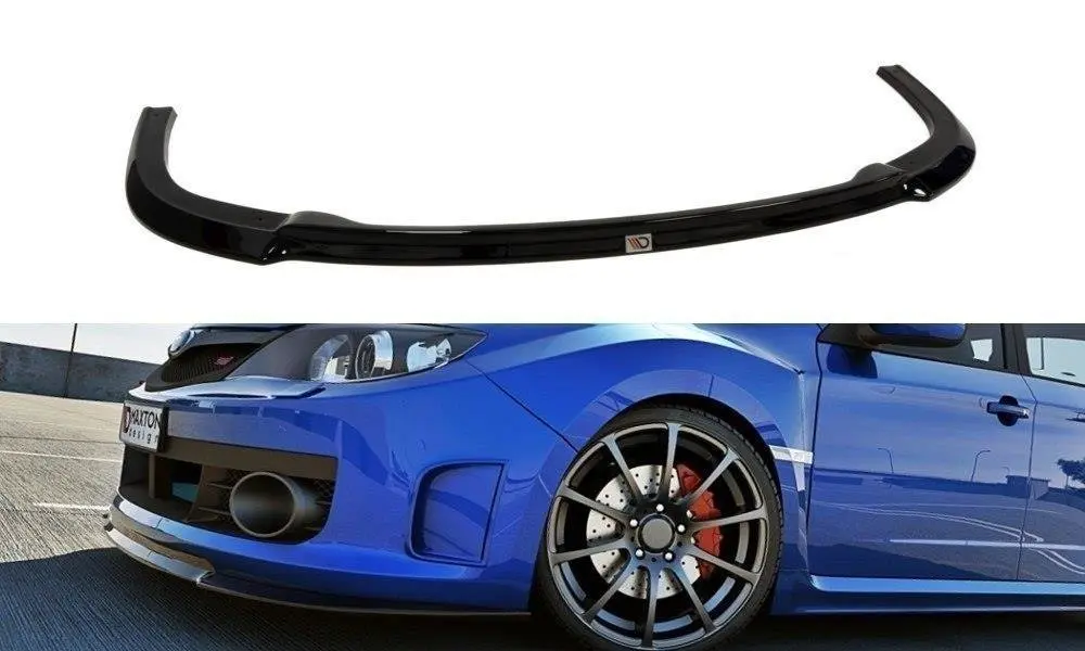 Frontspoiler Subaru Impreza III WRX STI 2009-2011 | Glossy Black Edition – bilde 2