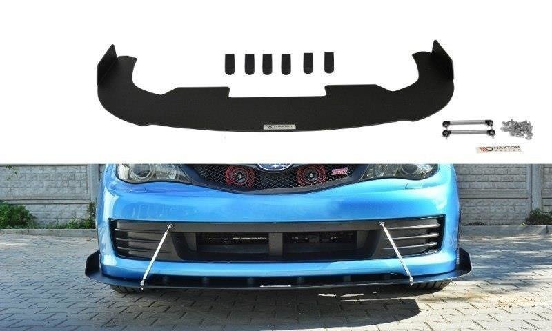Frontspoiler Subaru Impreza III WRX STI 2009-2011 | Racing Black Edition – bilde 2