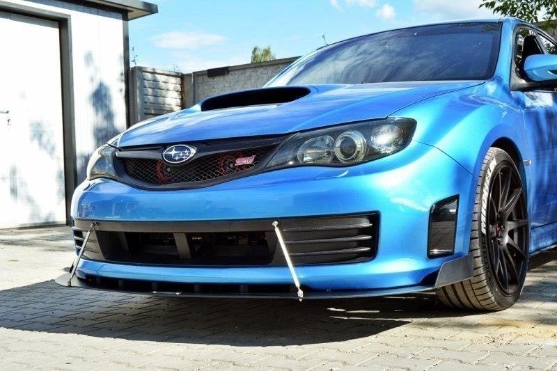 Frontspoiler Subaru Impreza III WRX STI 2009-2011 | Racing Black Edition – bilde 3