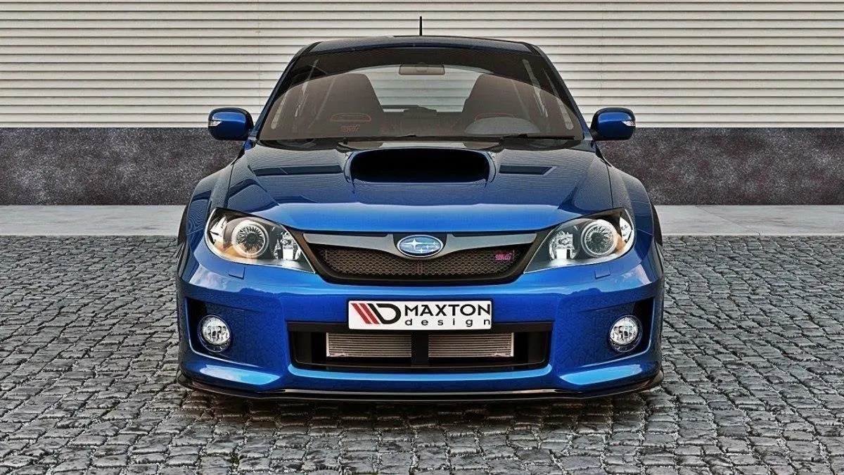 Frontspoiler Subaru Impreza III WRX STI 2011-2014 | Glossy Black Edition – bilde 3