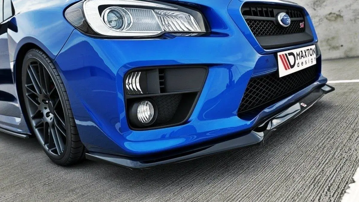 Frontspoiler Subaru Impreza IV WRX STI / Subaru WRX STI 2014-> | V.1 Glossy Black Edition