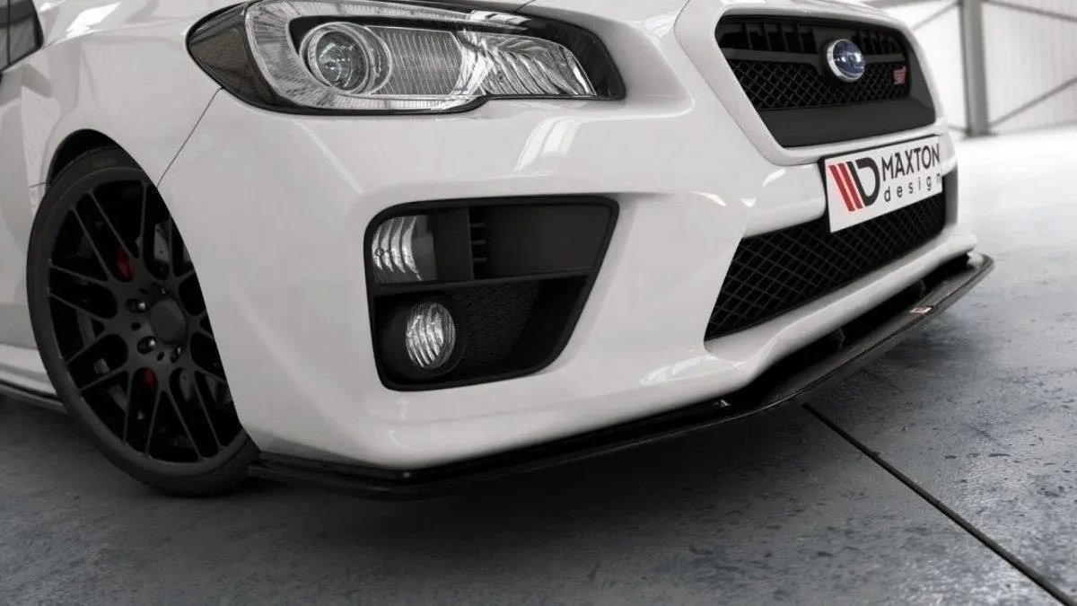 Frontspoiler Subaru Impreza IV WRX STI / Subaru WRX STI 2014-> | V.2 Glossy Black Edition