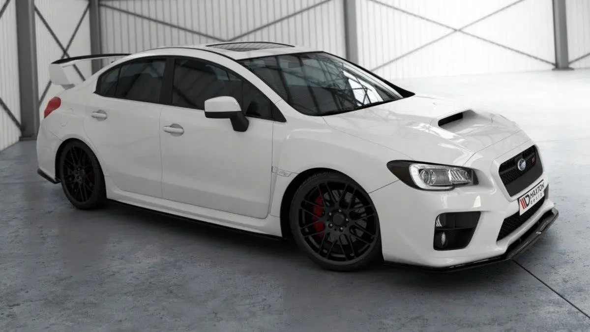 Frontspoiler Subaru Impreza IV WRX STI / Subaru WRX STI 2014-> | V.2 Glossy Black Edition – bilde 4