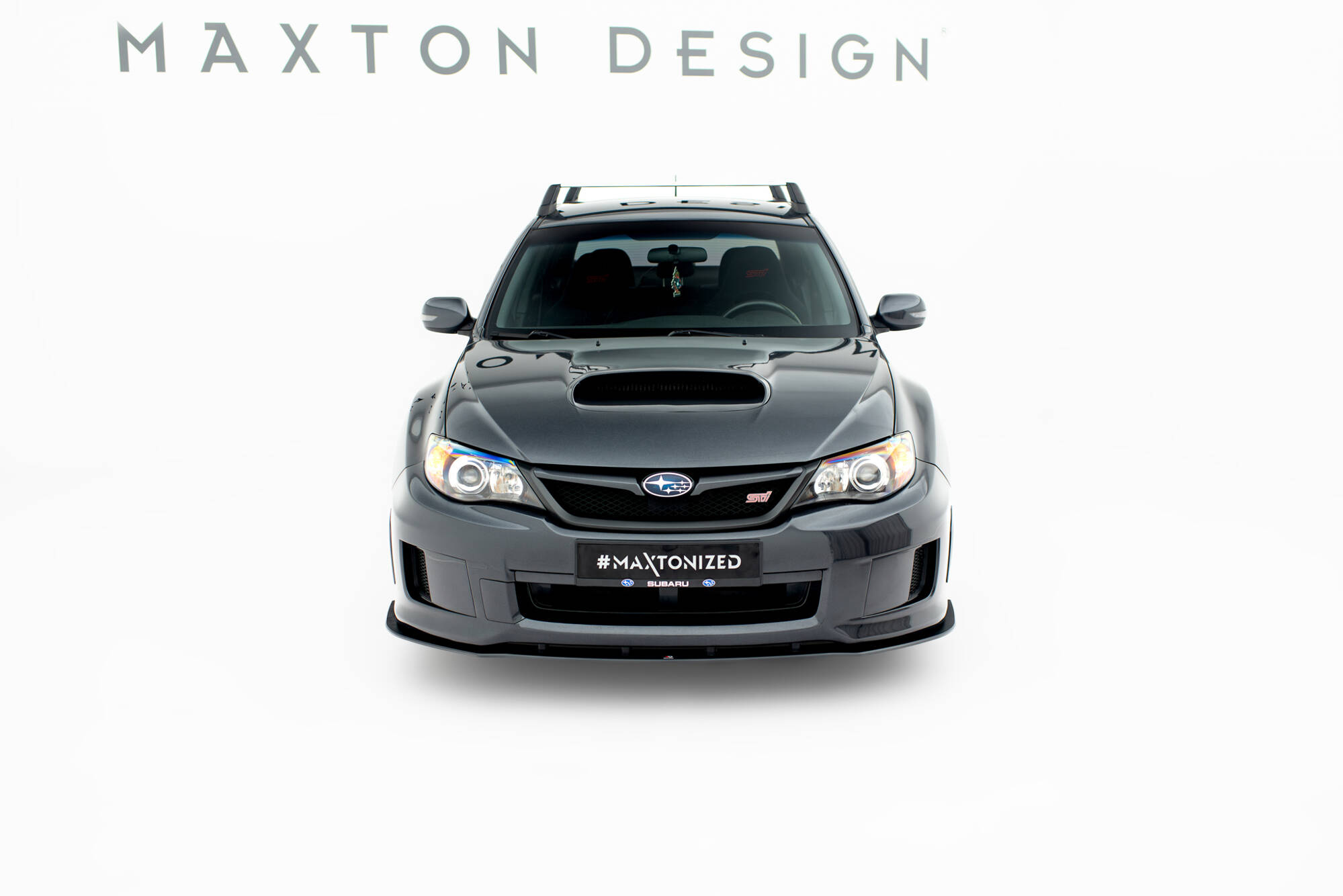 Frontspoiler Subaru Impreza WRX STI III Facelift 2010 - 2014 | Sport Glossy Black Edition – bilde 2