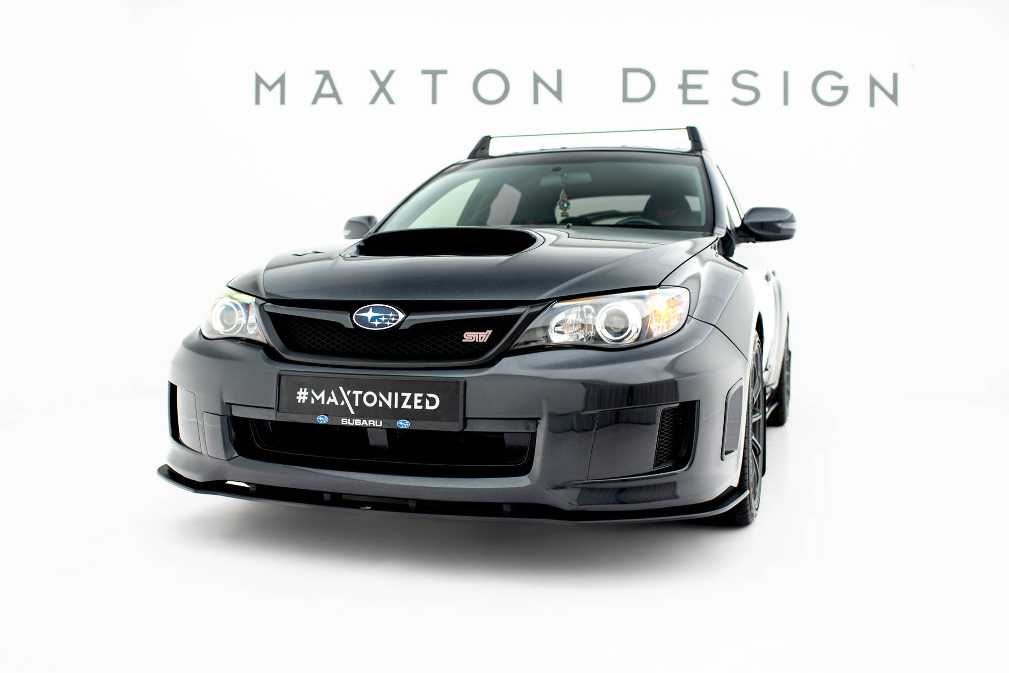 Frontspoiler Subaru Impreza WRX STI III Facelift 2010 - 2014 | Sport Glossy Black Edition – bilde 3