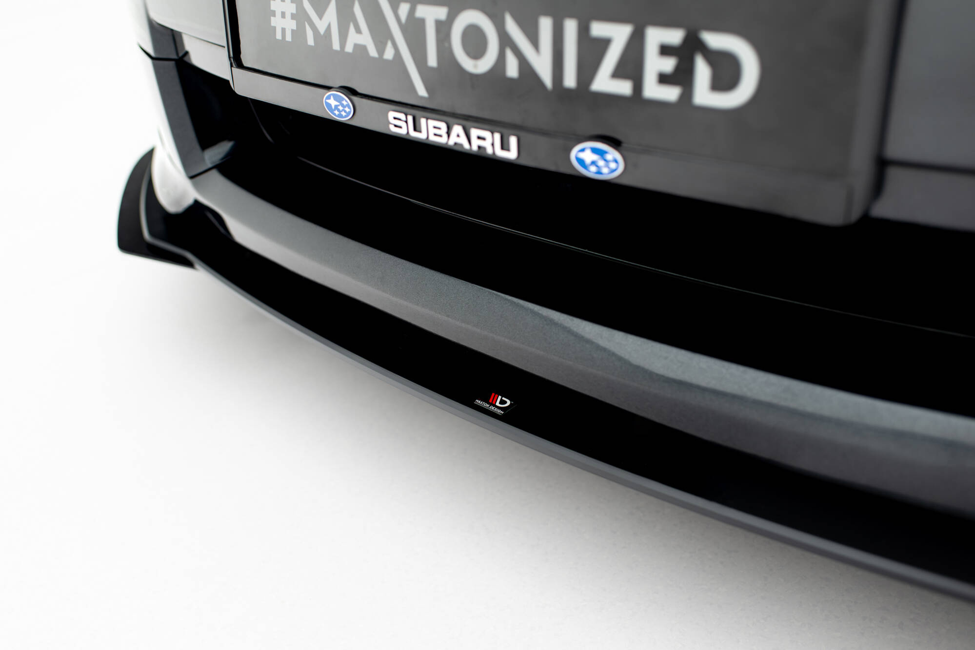 Frontspoiler Subaru Impreza WRX STI III Facelift 2010 - 2014 | Sport Glossy Black Edition Image 4