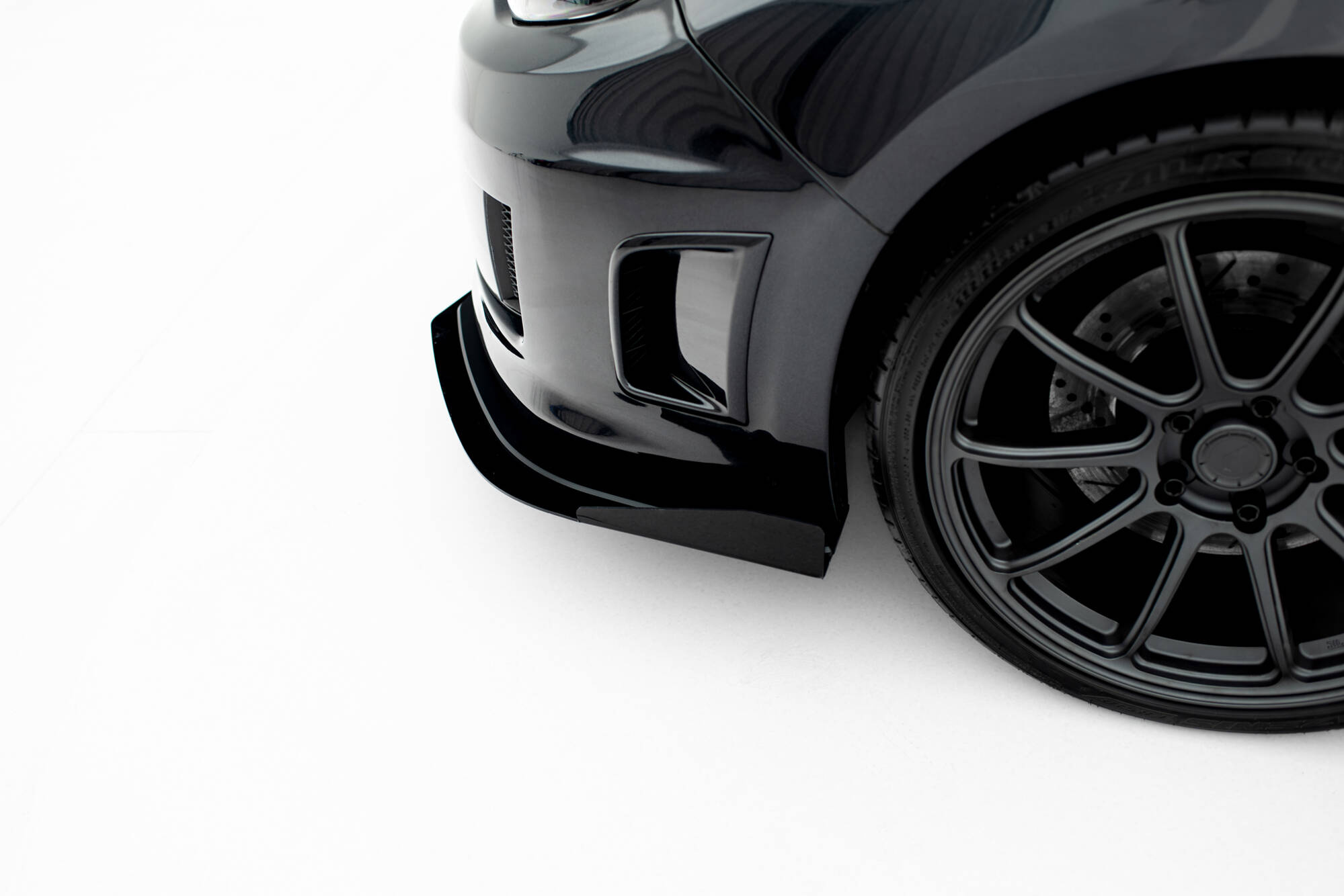 Frontspoiler Subaru Impreza WRX STI III Facelift 2010 - 2014 | Sport Glossy Black Edition Image 6