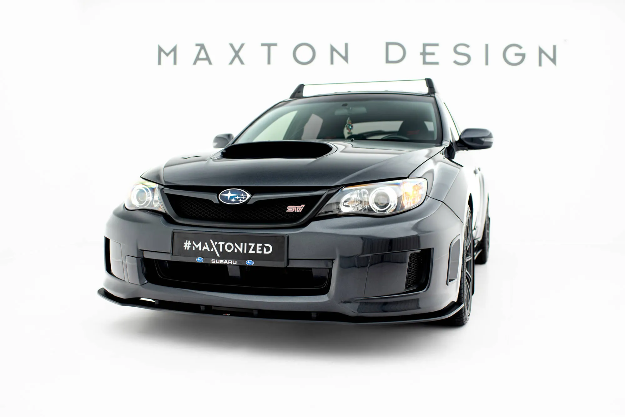 Frontspoiler Subaru Impreza WRX STI III Facelift 2010 - 2014 | Street Pro Black Edition