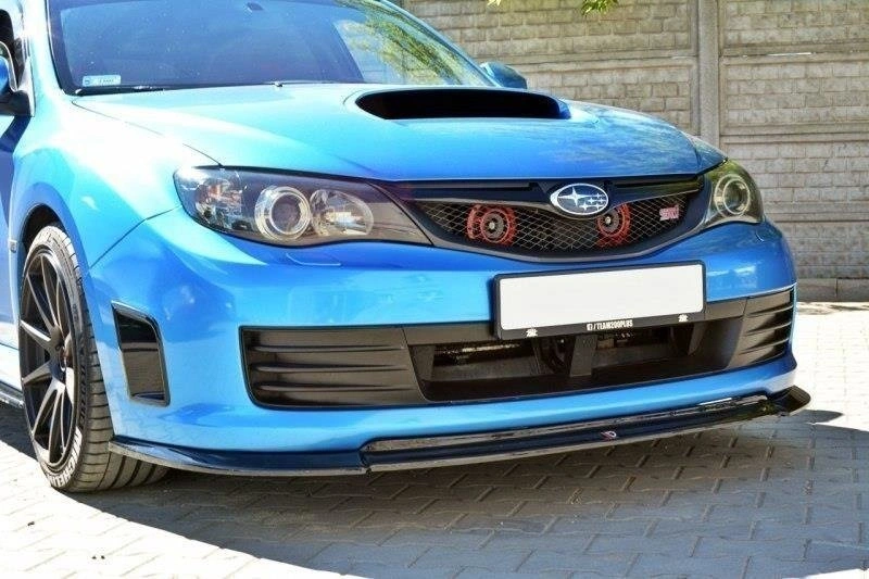 Frontspoiler Subaru Impreza WRX STI Mk3 2007 - 2011 | V.1 Glossy Black Edition