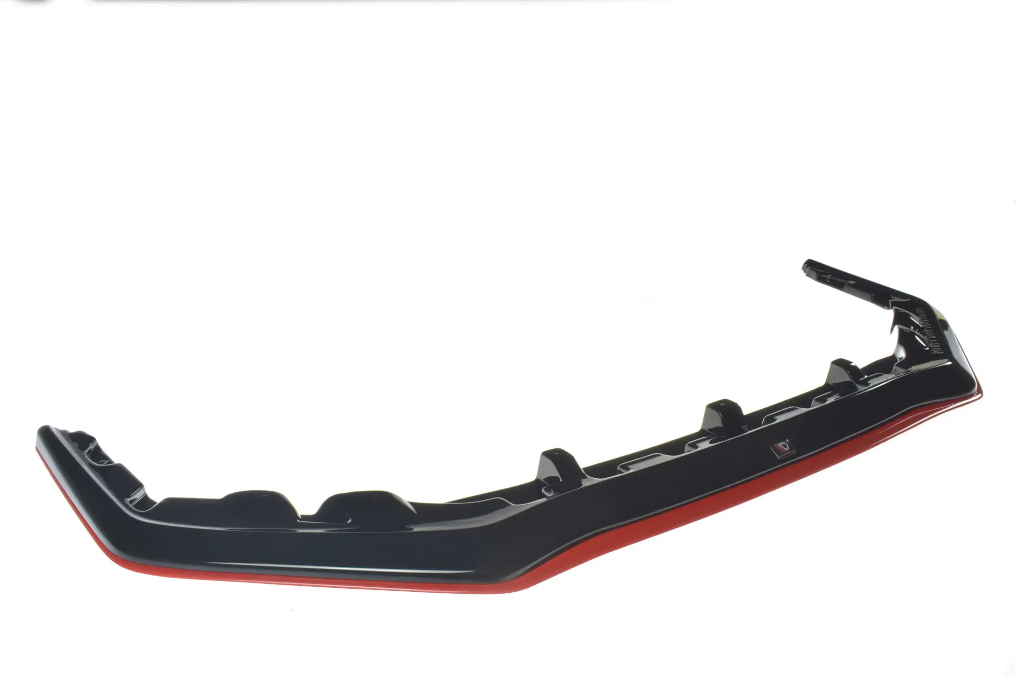 Frontspoiler Subaru WRX STI 2014-> | V.3 Glossy Black+Red  Edition – bilde 6