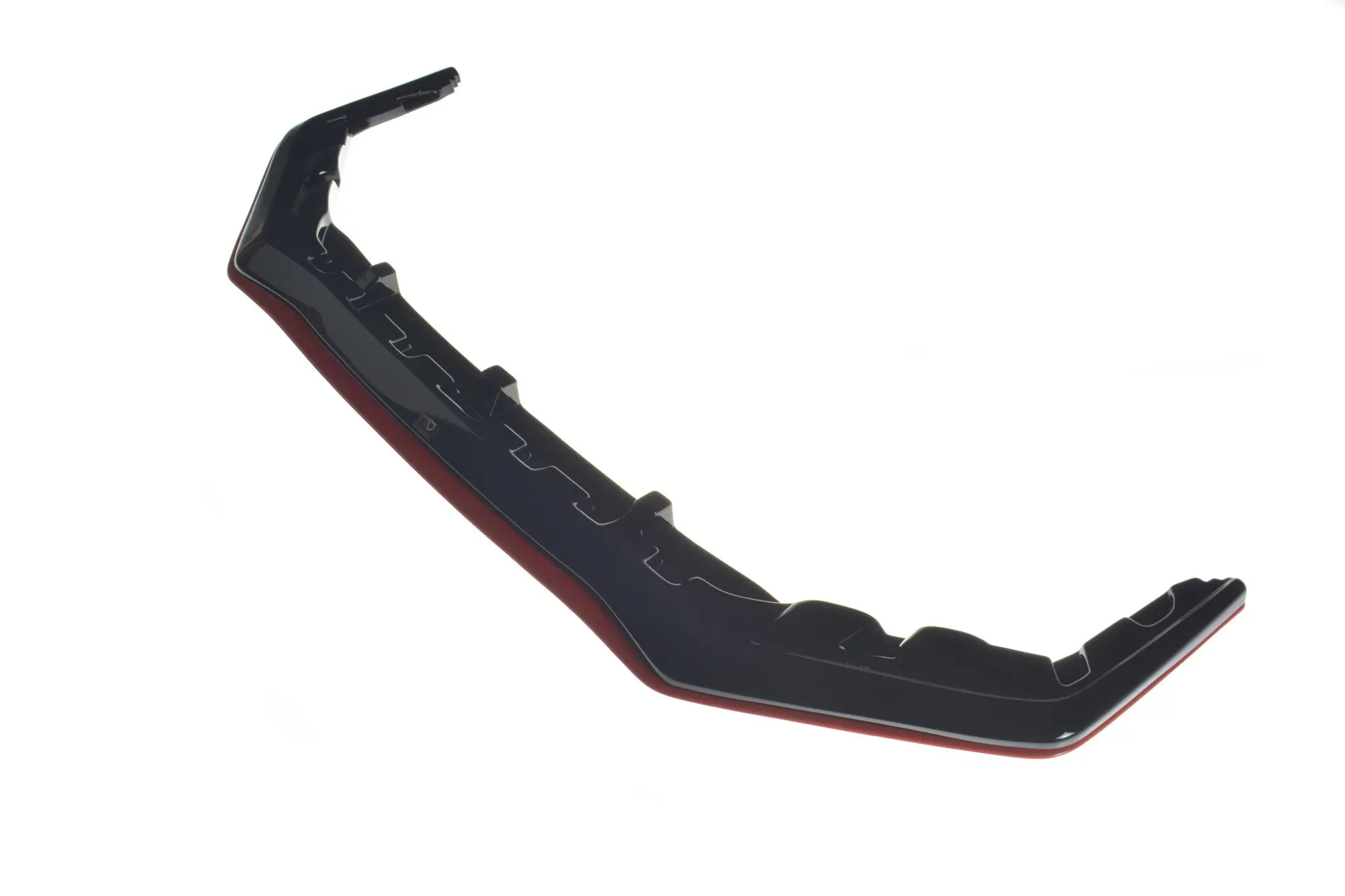 Frontspoiler Subaru WRX STI 2014-> | V.3 Glossy Black+Red  Edition – bilde 7