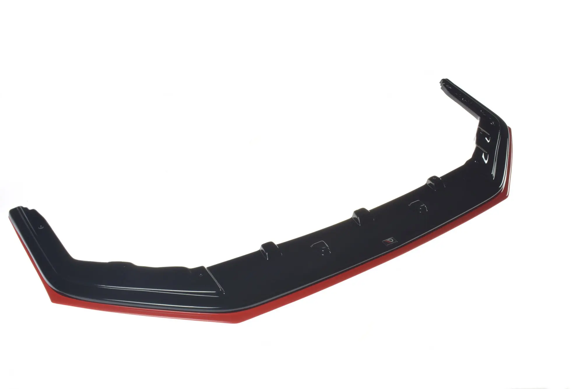 Frontspoiler Subaru WRX STI 2014-> | V.4 Glossy Black+Red  Edition – bilde 6