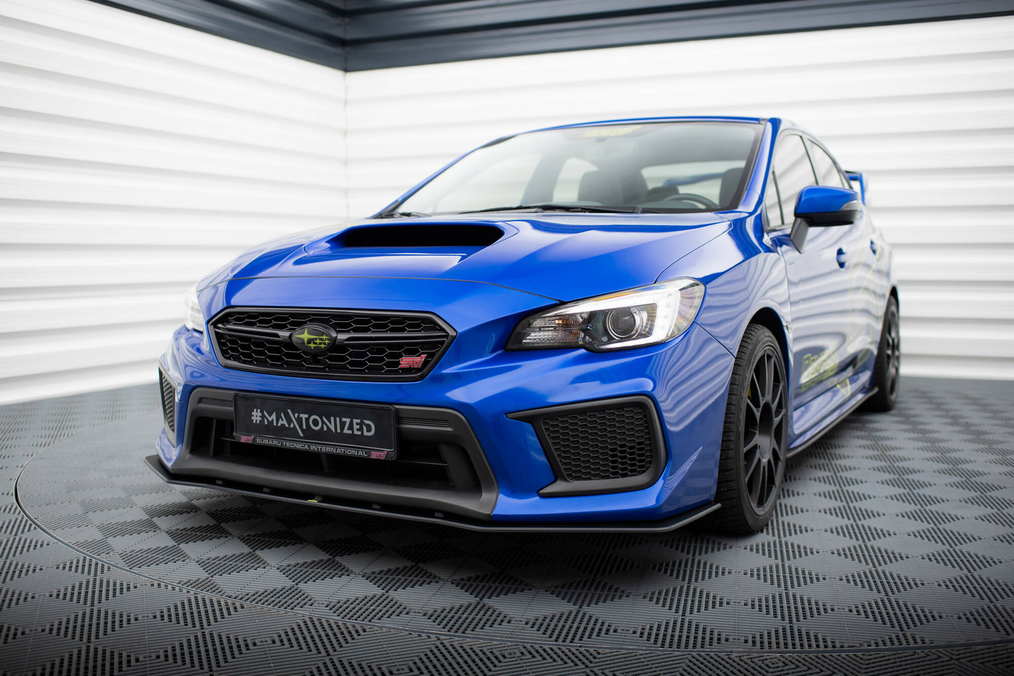 Frontspoiler Subaru WRX STI I Facelift 2017 - 2021 | Sport Glossy Black Edition