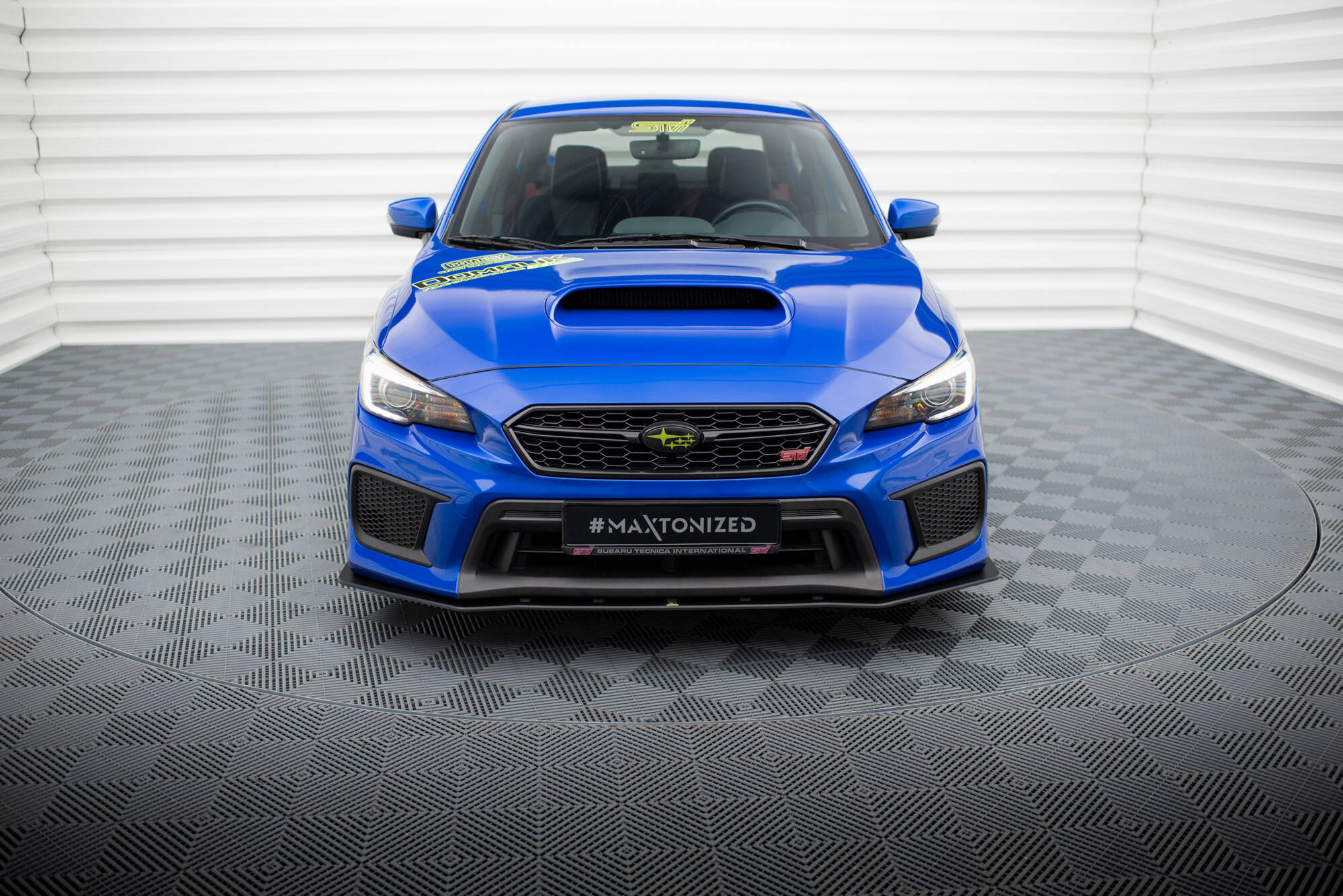 Frontspoiler Subaru WRX STI I Facelift 2017 - 2021 | Sport Glossy Black Edition – bilde 2