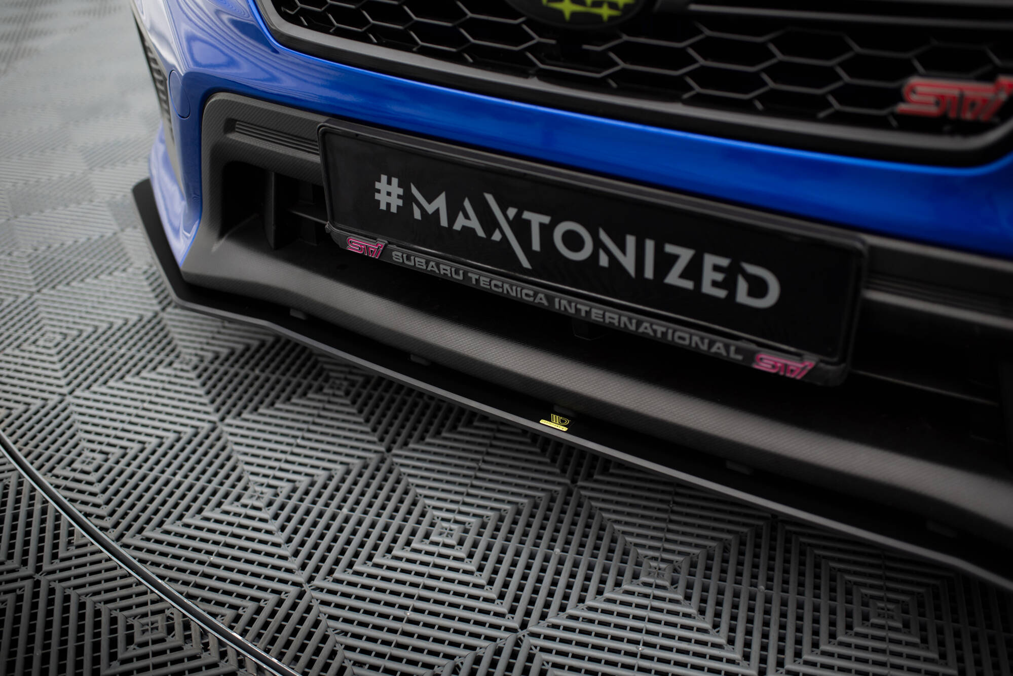 Frontspoiler Subaru WRX STI I Facelift 2017 - 2021 | Sport Glossy Black Edition – bilde 3