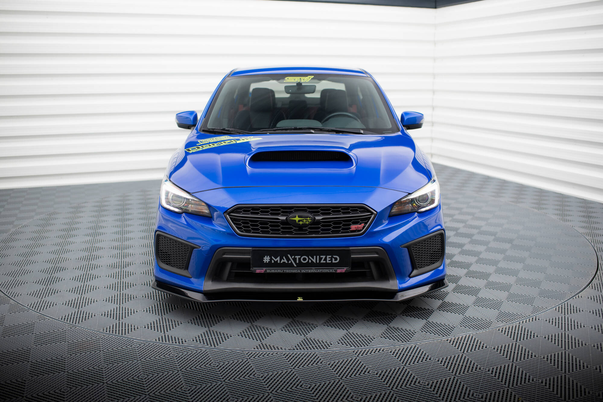Frontspoiler Subaru WRX STI I Facelift 2017 - 2021 | Sport Glossy Black Edition V1 – bilde 2