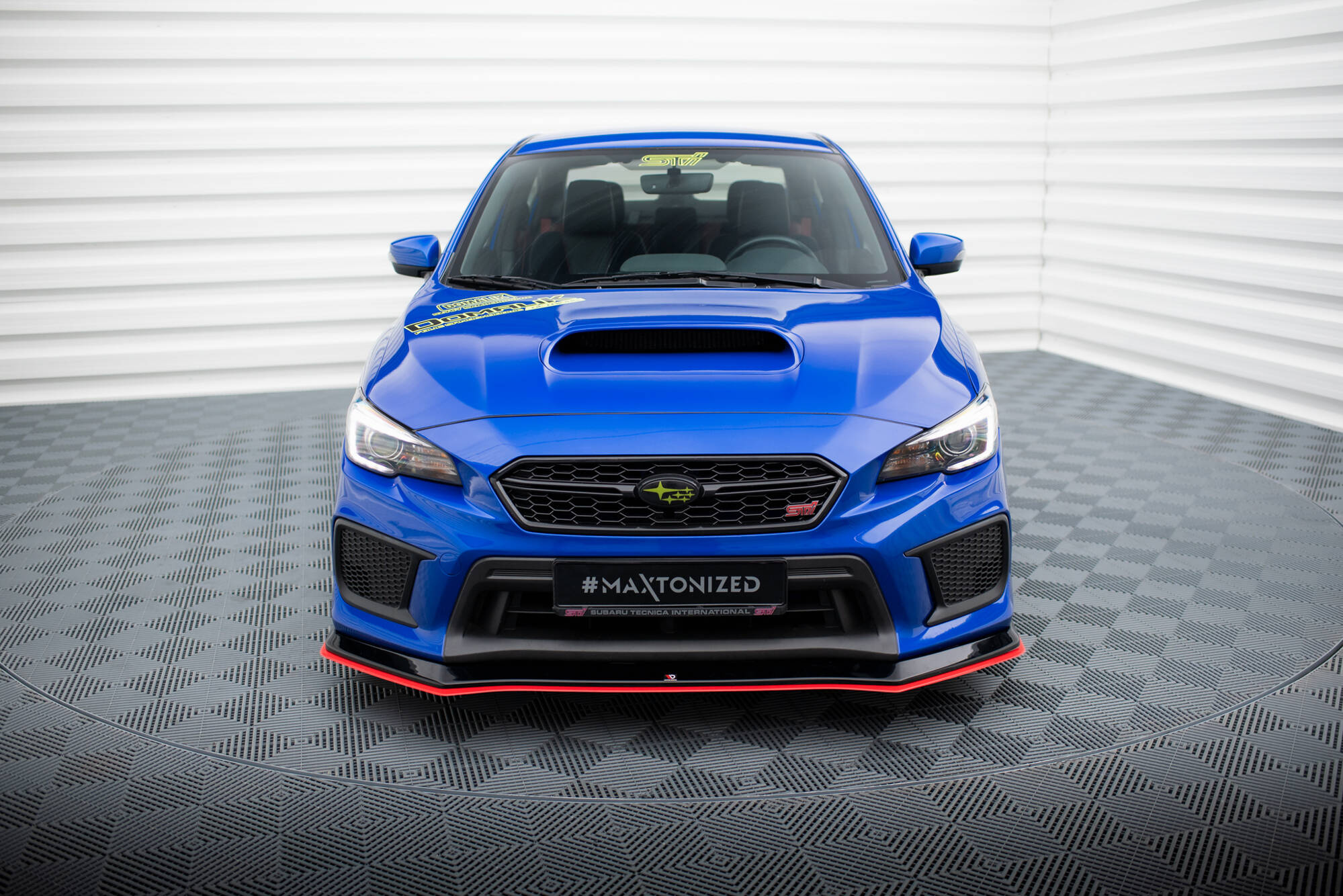 Frontspoiler Subaru WRX STI I Facelift 2017 - 2021 | Sport Glossy Black Edition V2 – bilde 3